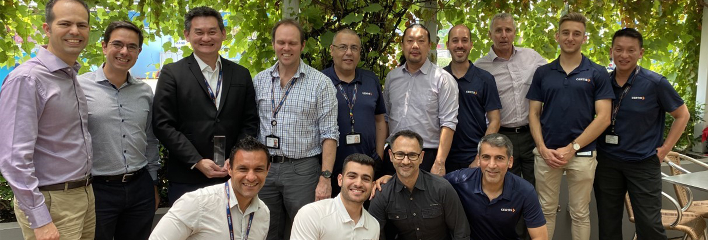 Certis Security Australia awarded Best Digital Transformation project 2019 at OutSystems NextStep Conference
