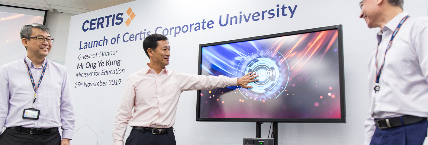 Certis launches Corporate University to build Future-Ready Workforce 