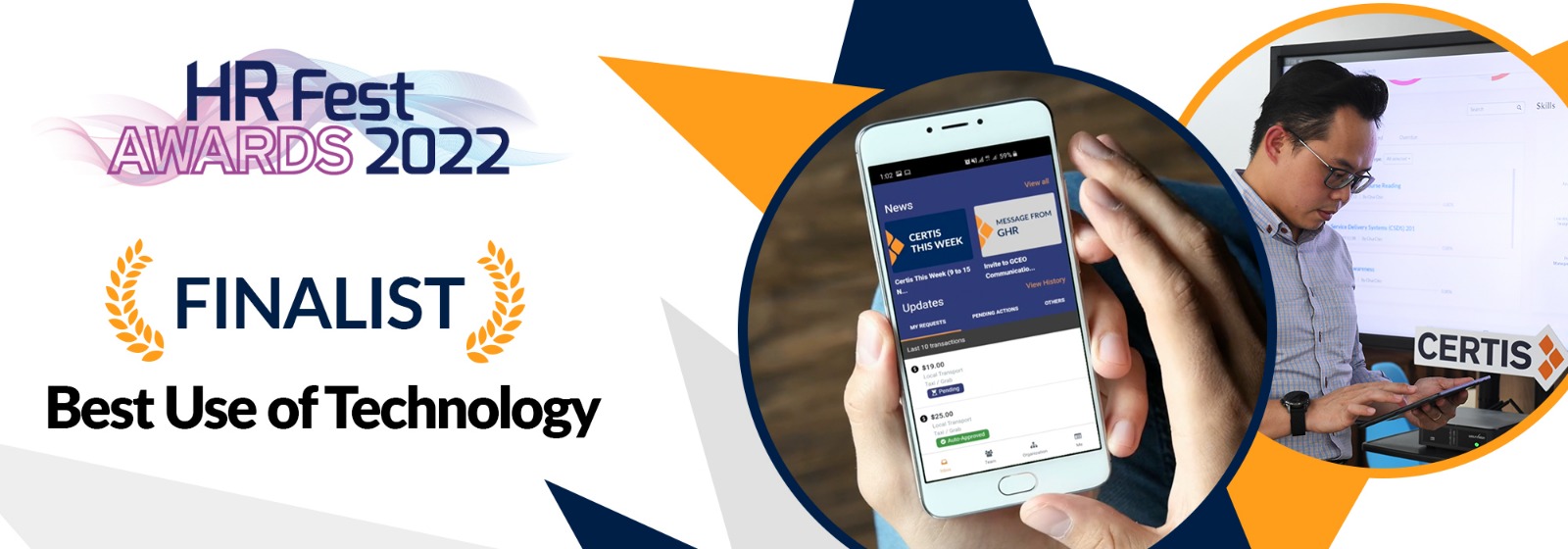 Certis recognised for employee-centric technology at HRM Fest Awards 2022