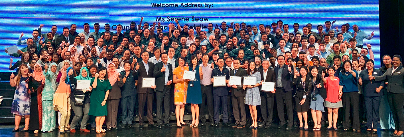 Certis bagged a total of 417 Excellent Service Awards