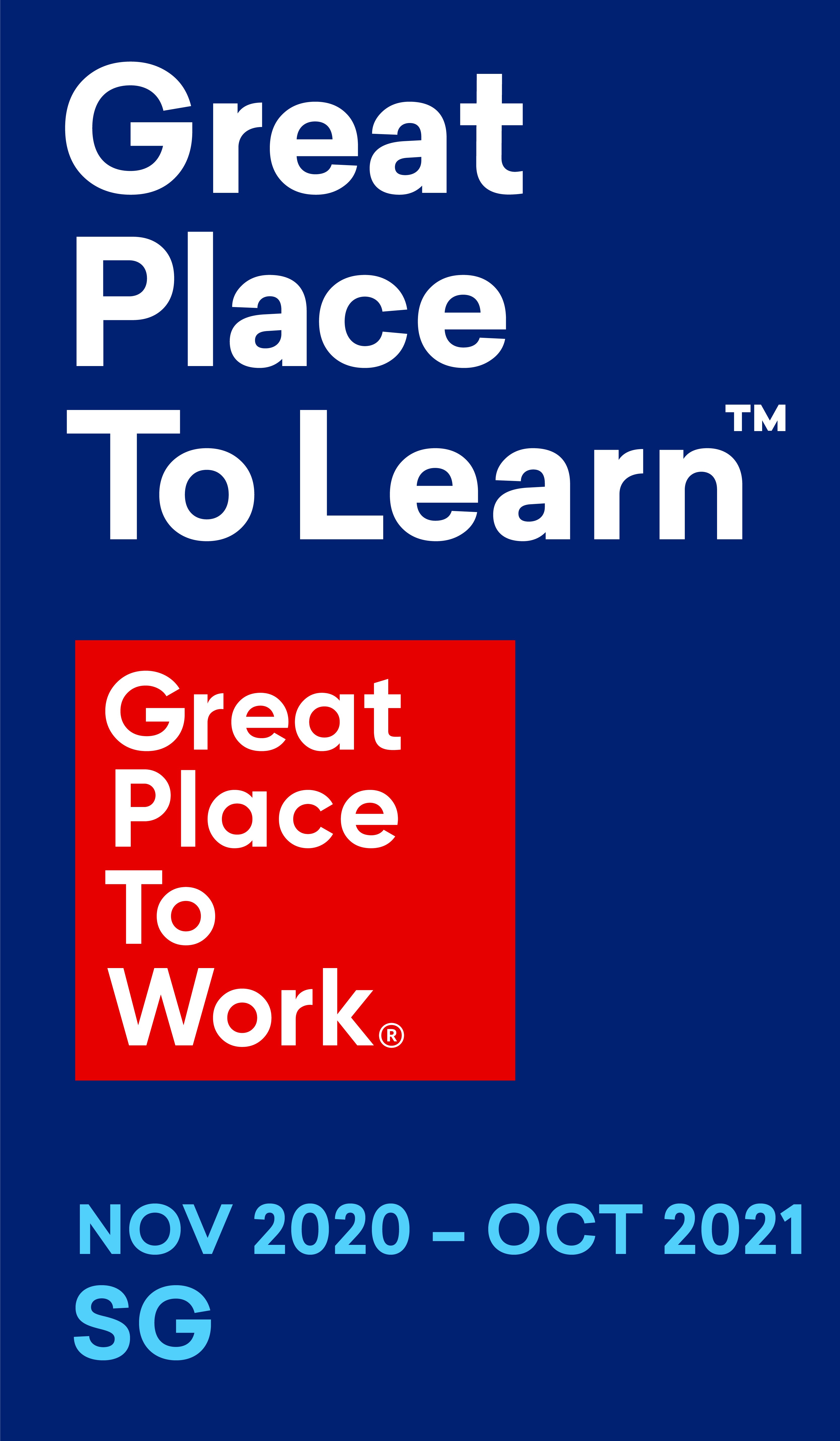 Great Place to Learn™-Certified