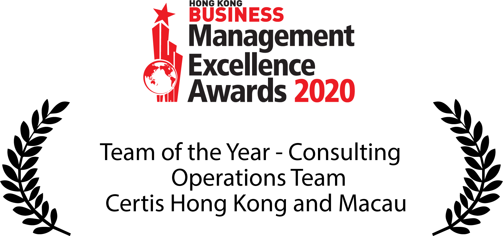 Hong Kong Business Management Excellence Award - Team of the Year