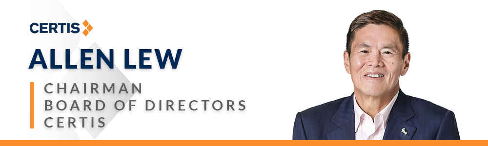 Certis Group Deputy Chairman Mr Allen Lew to succeed Mr Olivier Lim as Chairman on 23 November 2023 