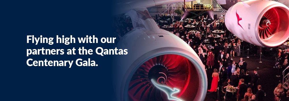 Congratulating our partner, Qantas, on 100 years of operations 