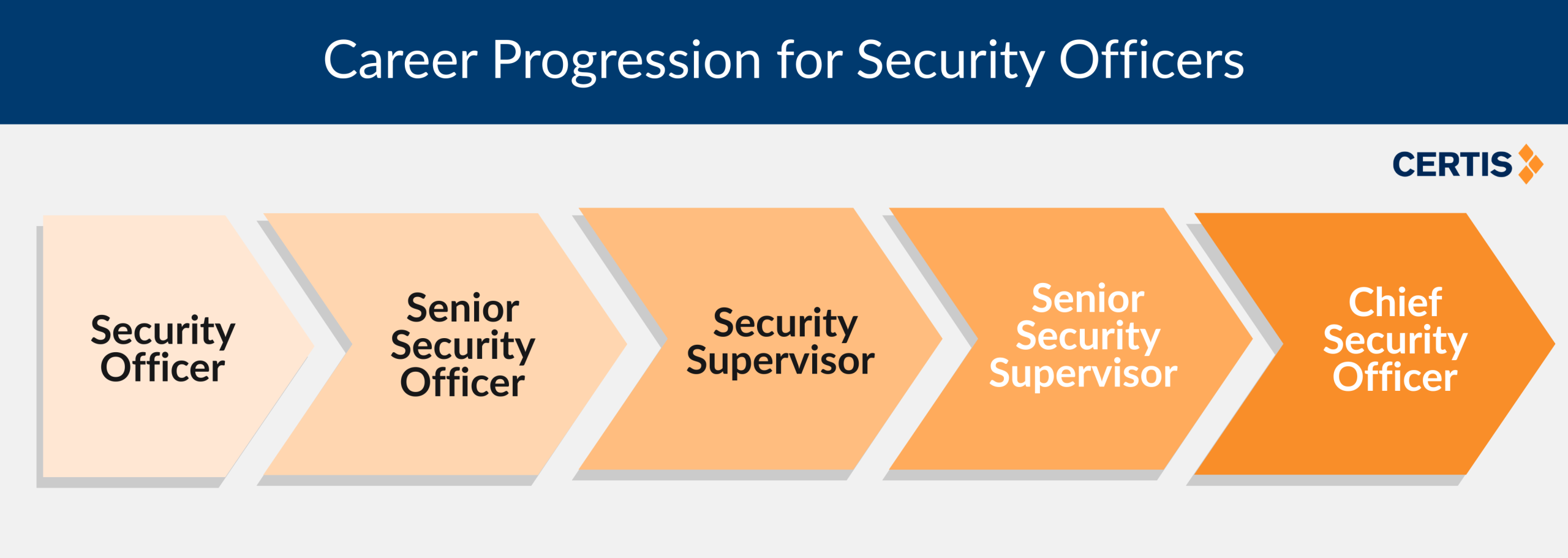 Career Progression for Security Officers